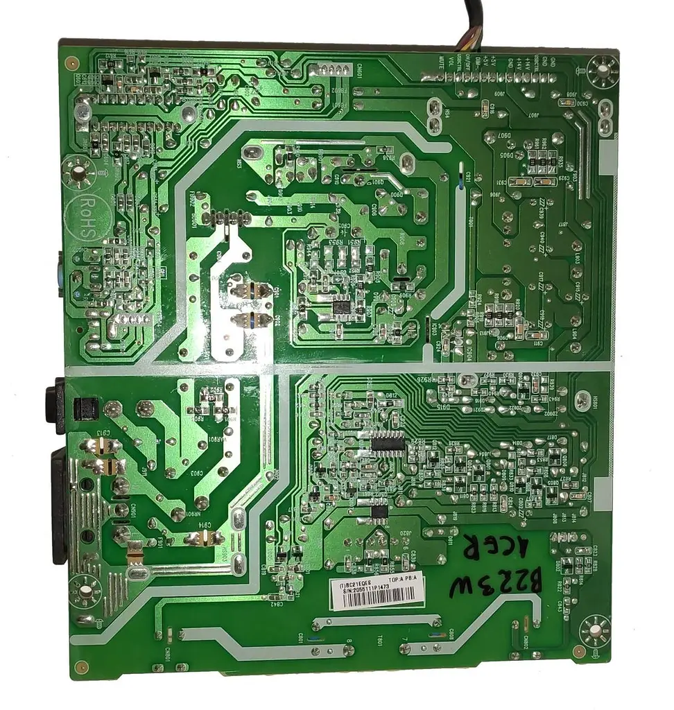 Блок питания монитора Acer B223W 715G3350-3-2 "Б/У" - фото 2