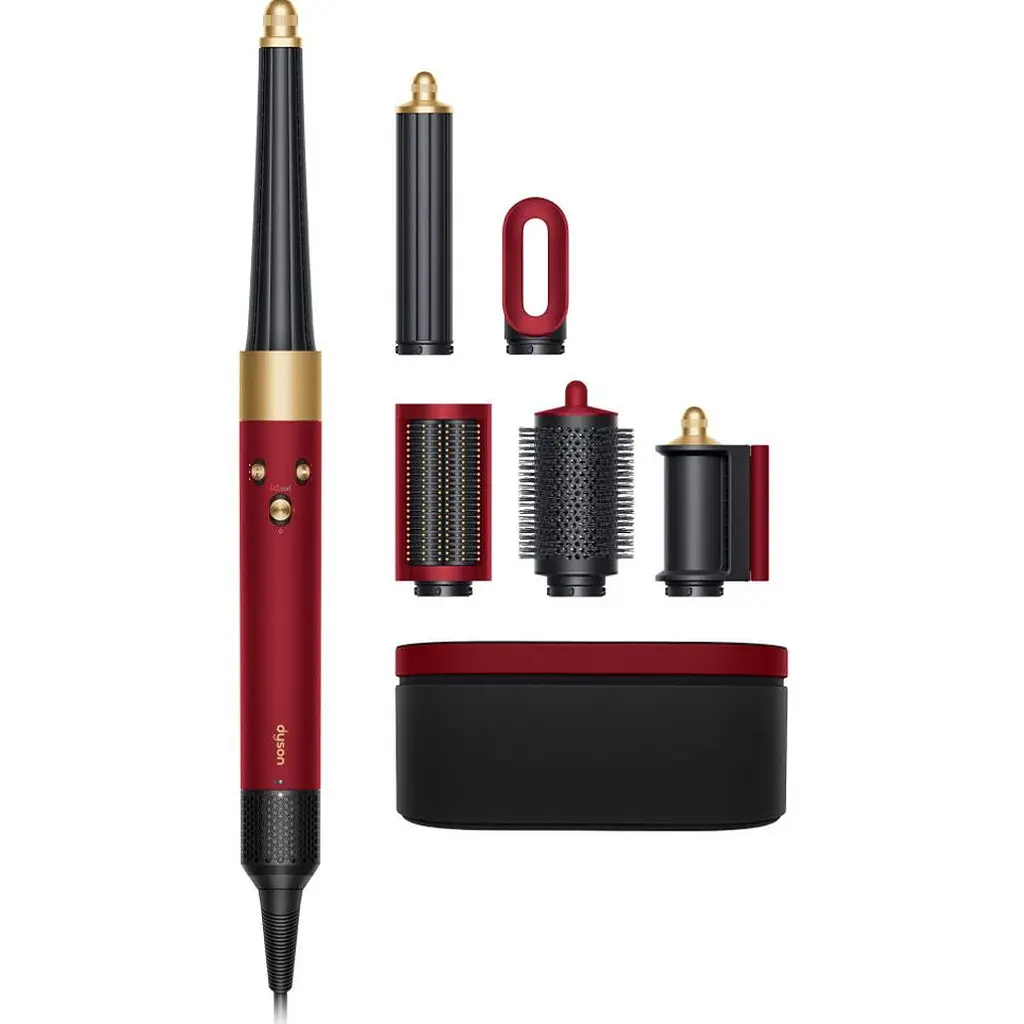 Фен-стайлер Dyson Airwrap Multi-Styler and Dryer Straight to Wavy Velvet Red/Gold (596926-01) [126832] - фото 1