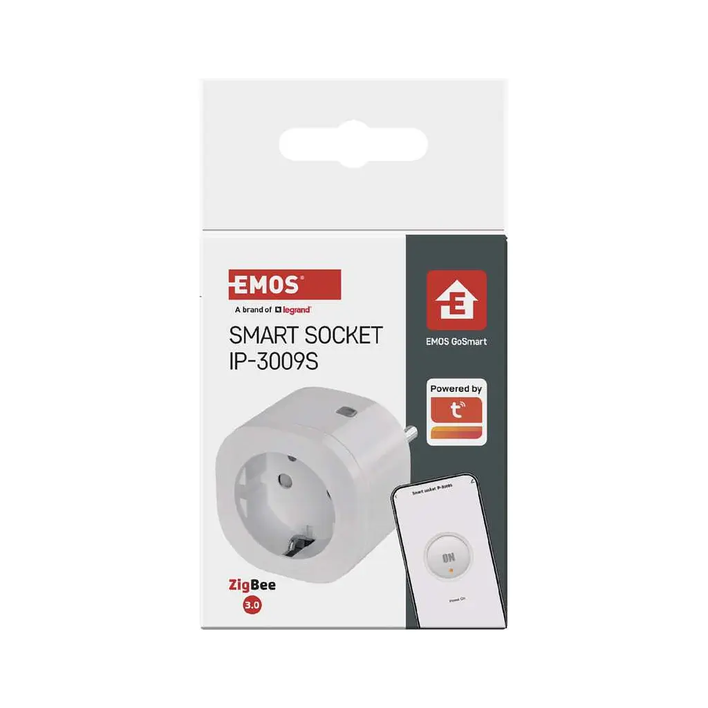 Розумна розетка WIFI P5533 GoSmart, ZigBee 3.0, IP44 EMOS (P5533) - фото 10