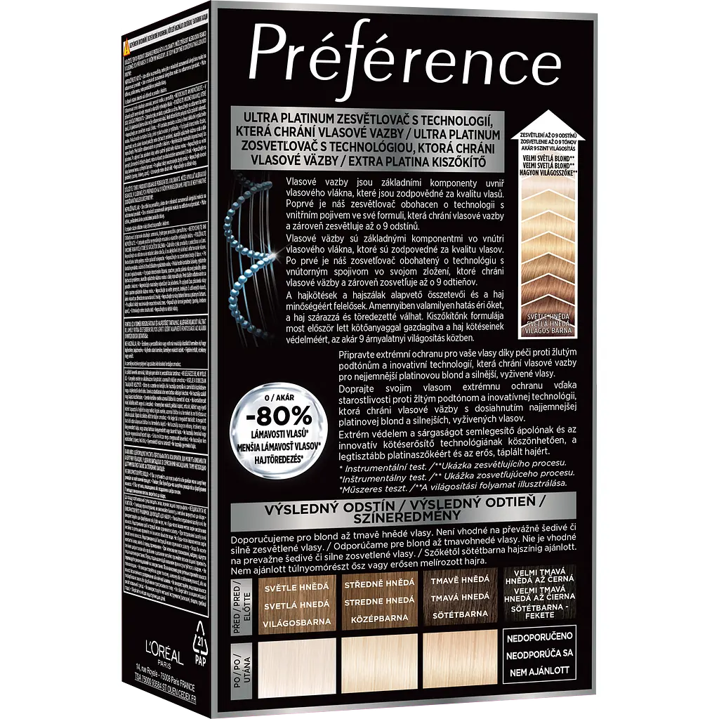 Фарба для волосся L'Oreal Paris Preference 9L Ультра-платиновий  - фото 2