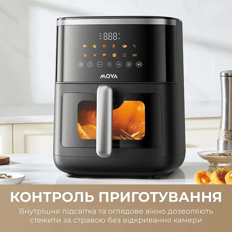 Мультипіч Mova AeroChef FD10 Pro Max Black (MOVA-FD10-PMAX-B) - фото 6