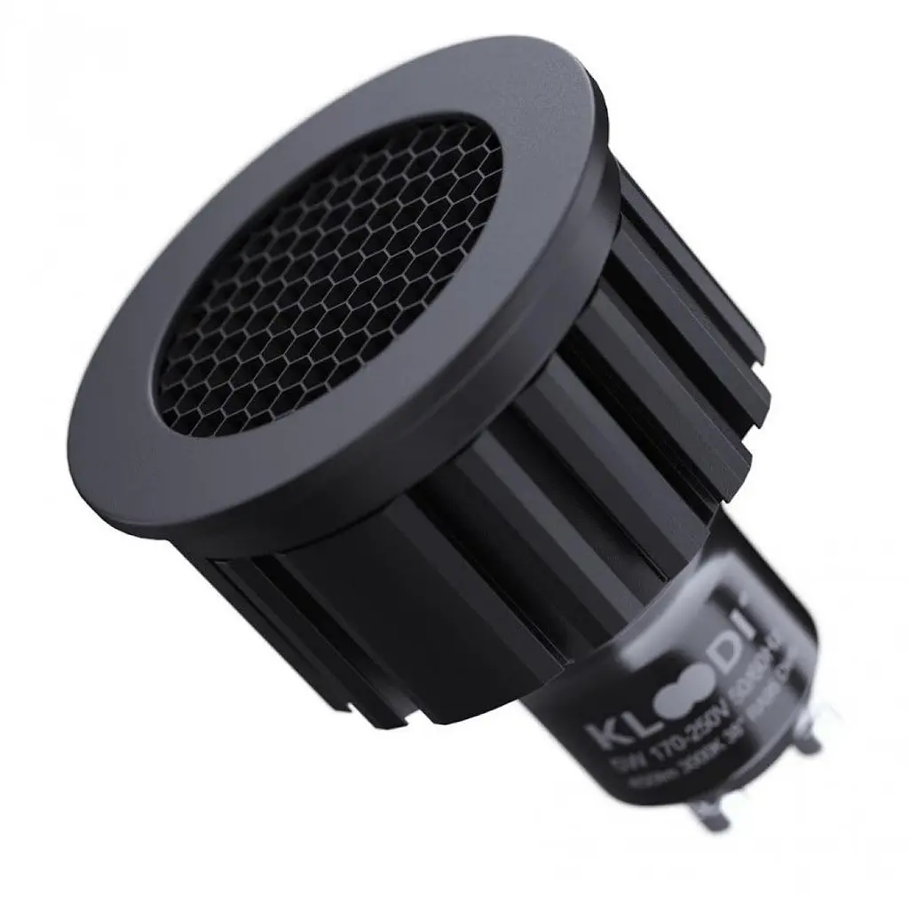 Лампа LED GU10 5WCOB 3000К 450Lm HONEYCOMB FILTER DIM KLOODI KDGU10-HC 5WCOB 3K 36D BK DIM - фото 3