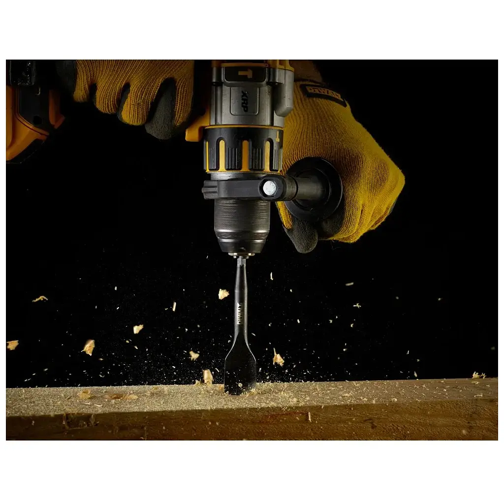 Свердло DeWALT по дереву перове EXTREME IMPACT 1/4 дюйми, D = 24 мм, L = 152 мм, 1 шт. (DT4770) - фото 2
