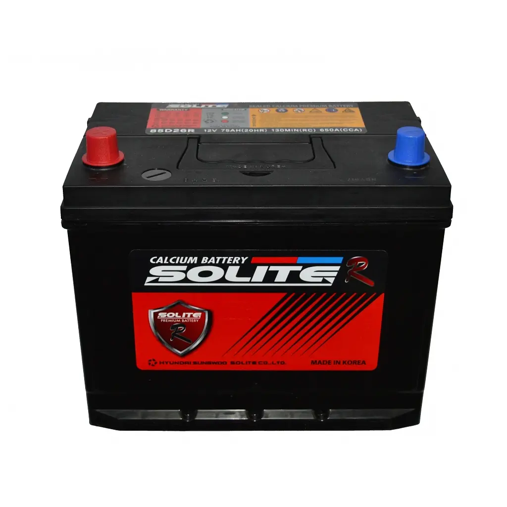 Акумулятор автомобільний Solite R 70Ah (85D26R)