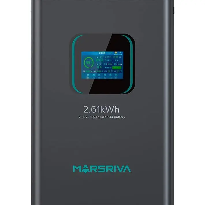Акумуляторна батарея для ДБЖ Marsriva LiFePO4 25.6 V / 100 А*ч (MR-LFP24-100-WMD) - фото 2