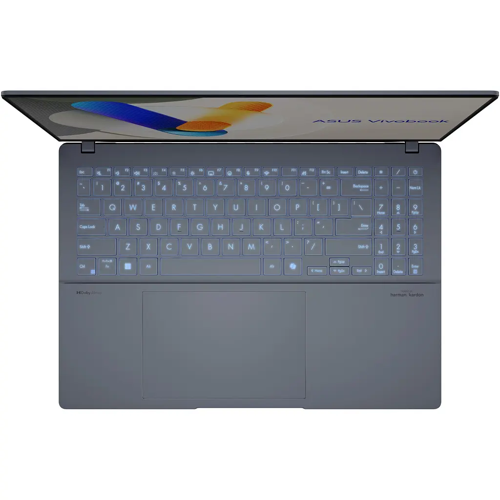 Ноутбук ASUS Vivobook S16 S5606CA Ultra 7 255H la 5.1 GHz,16'',3K,16GB LPDDR5X,1TB,Arc,Windows 11 Pro - фото 12