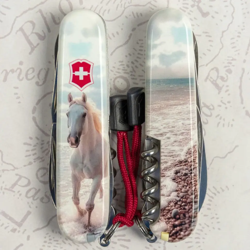 Складаний ніж Victorinox CLIMBER ZODIAC Білий кінь 1.3703.7.Z5270pk - фото 10