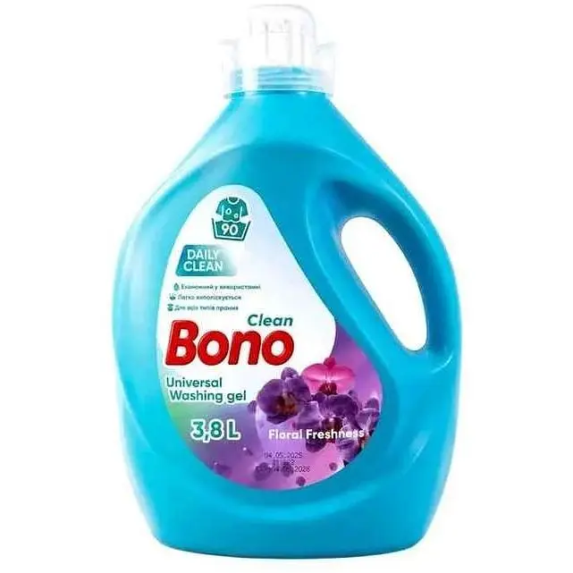 Гель для прання Bono Clean 3.8л Universal Floral Freshness