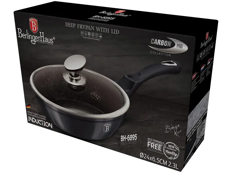 Сковорода Berlinger Haus Carbon Pro Edition (BH-6895) - фото 4