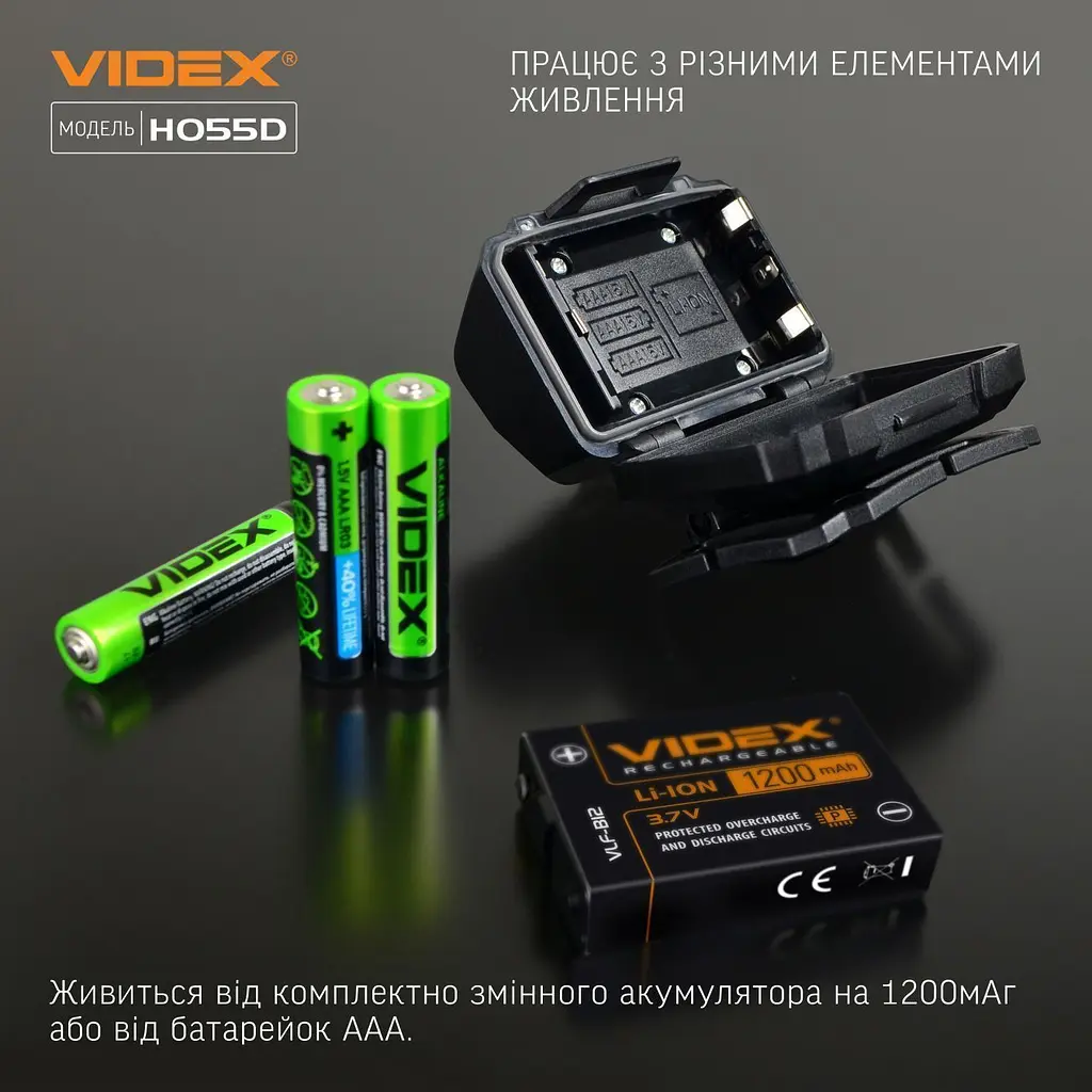 Налобний ліхтар Videx VLF-H055D [144620] - фото 11