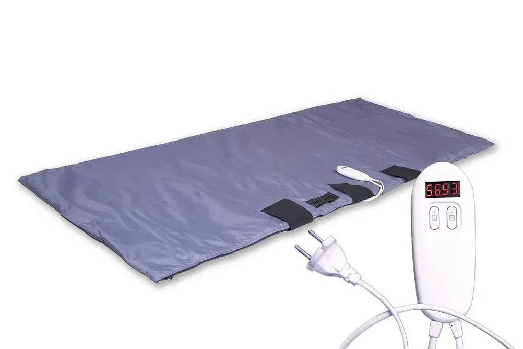 Електроковдра Shine для обгортань з таймером 147х170 см Grey