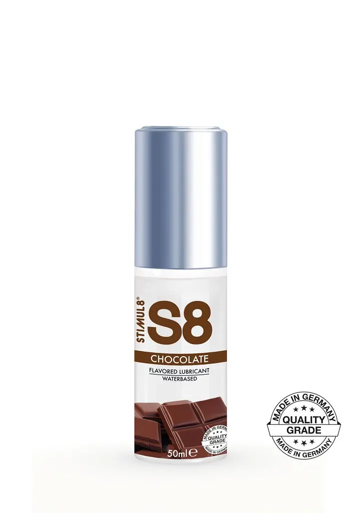 Лубрикант Stimul8 Flavored Lube на водній основі, 50 мл (шоколад) - фото 2