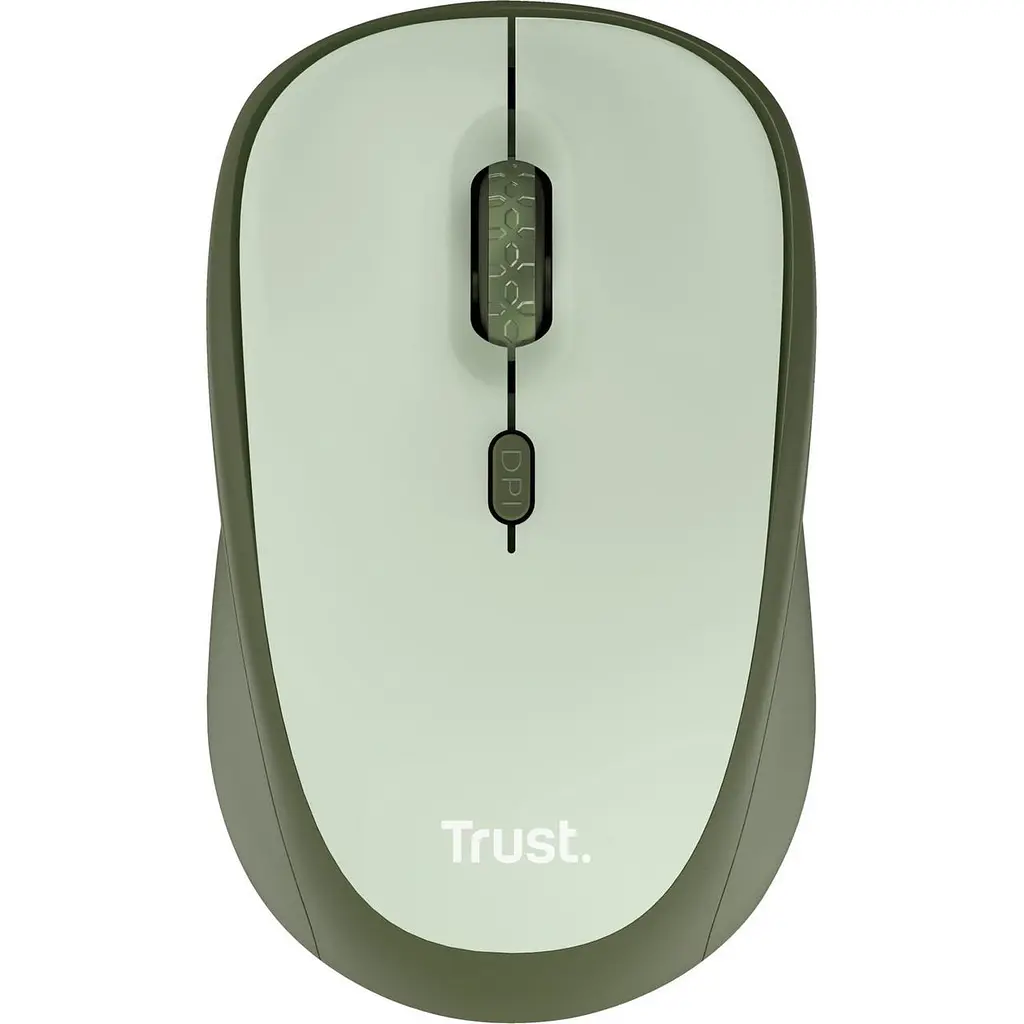 Миша Trust Yvi Silent Eco Wireless Зелений (24552) - фото 2