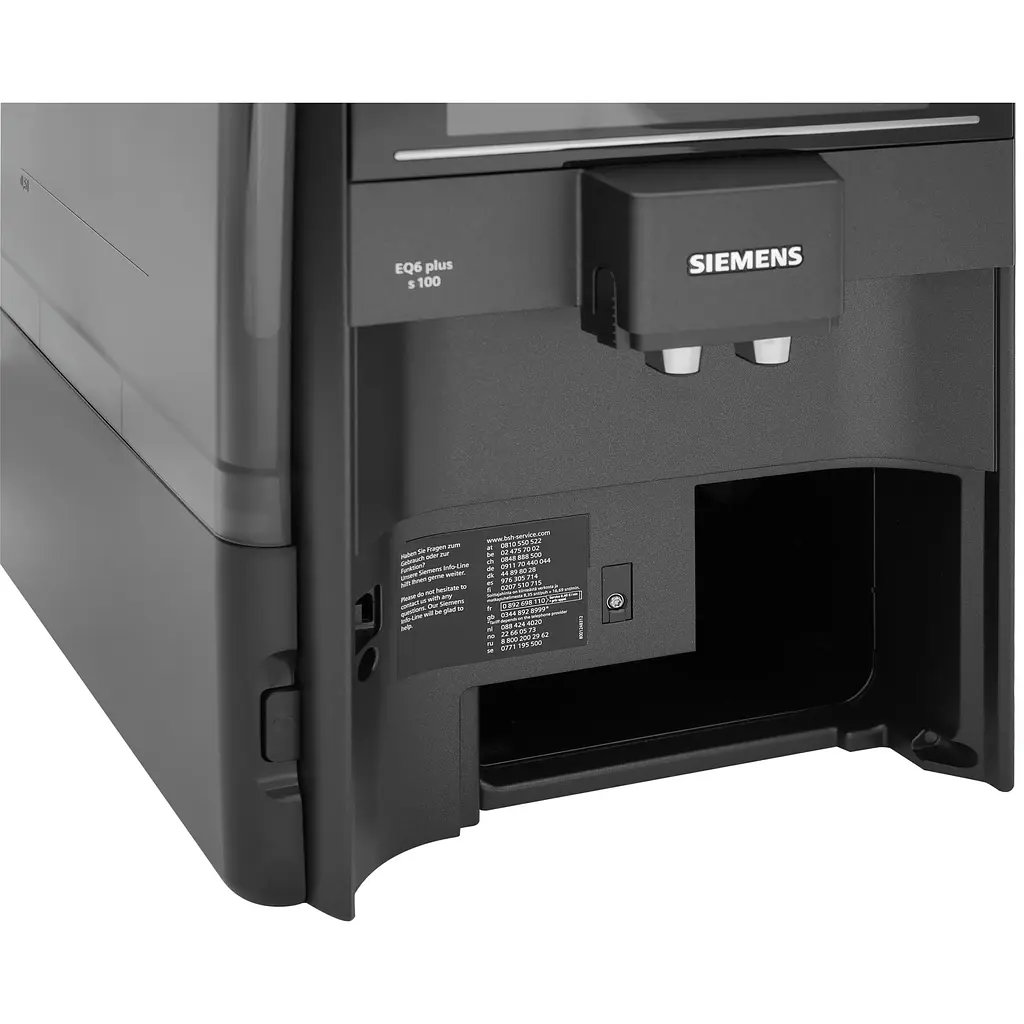 Кофемашина Siemens 1.7л зерно+молотая черная - фото 8