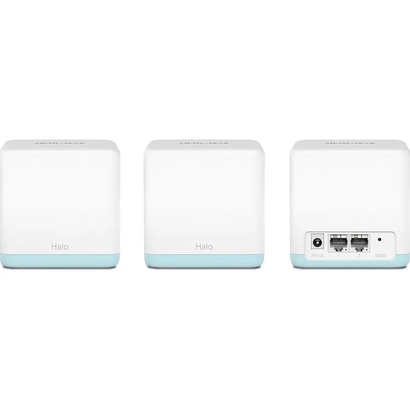 Wi-Fi Mesh система Mercusys Halo H30 3-pack [104077] - фото 2