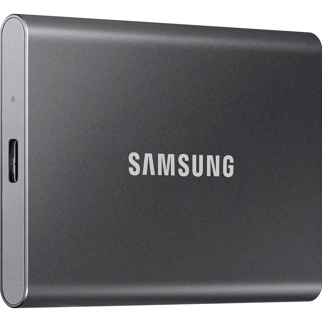 Зовнішній SSD накопичувач Samsung T7 4TB Titan Gray (MU-PC4T0T/WW) [109766] - фото 4