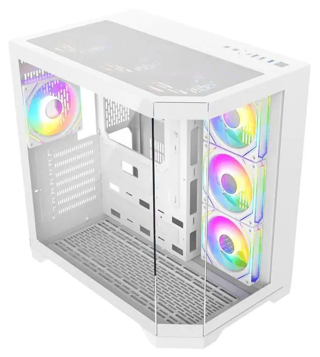 Корпус GameMax HYPE-A Tempered Glass White (HYPE-A White) Без БП - фото 2