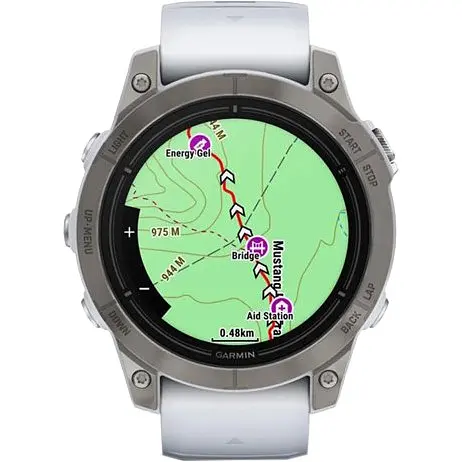 Смарт-часы Garmin Epix Pro Gen 2 Sapphire 47 mm Titanium w. Whitestone Band (010-02803-20/21) - фото 7