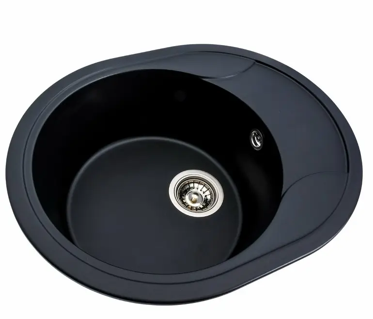 Кухонная мойка VALESO 5847 ONYX матовая Черная (SP000047293) - фото 6