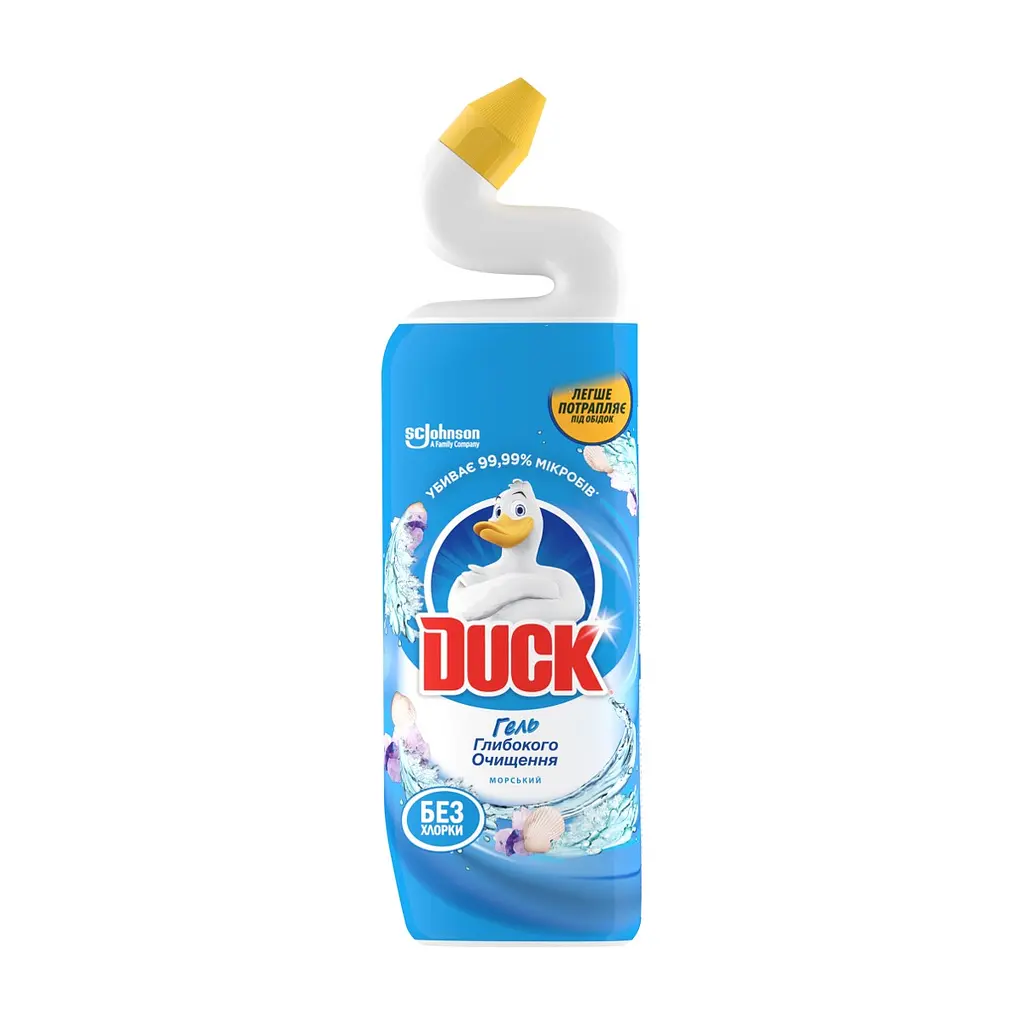 Засіб для чищення унітазу Duck Морський 500 мл (4823002000719)