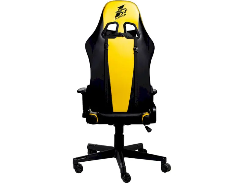 Комп'ютерне крісло для геймера 1STPLAYER FK2 Black-Yellow - фото 4