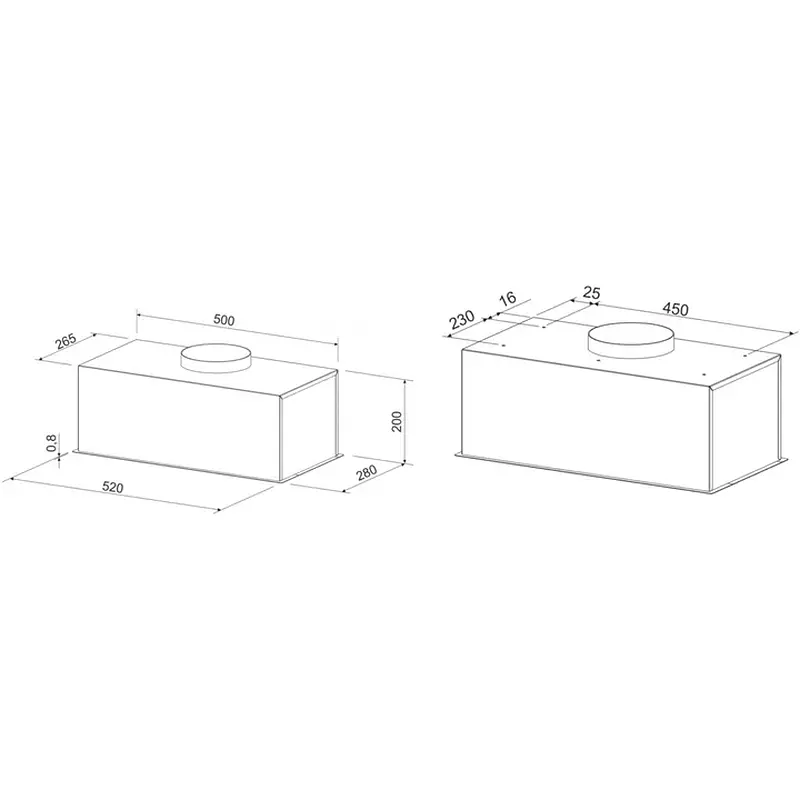 Витяжка ELEYUS URBAN 700 LED 52 BL - фото 4