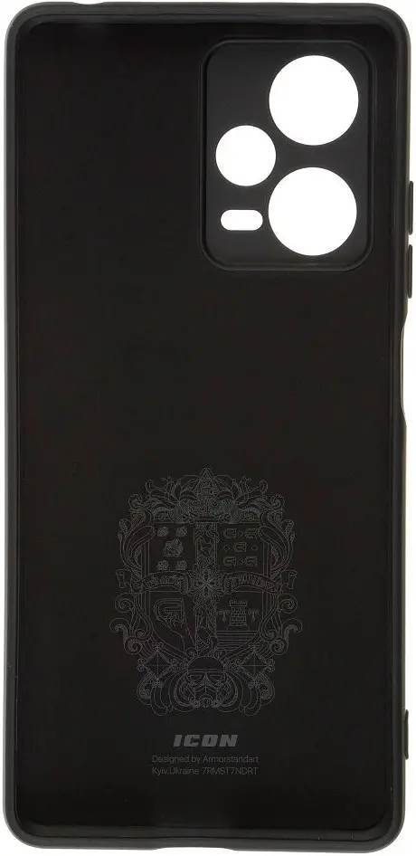 Чохол ArmorStandart ICON Case для Xiaomi Redmi Note 12 Pro+ 5G Black [ARM65211] [82491] - фото 2