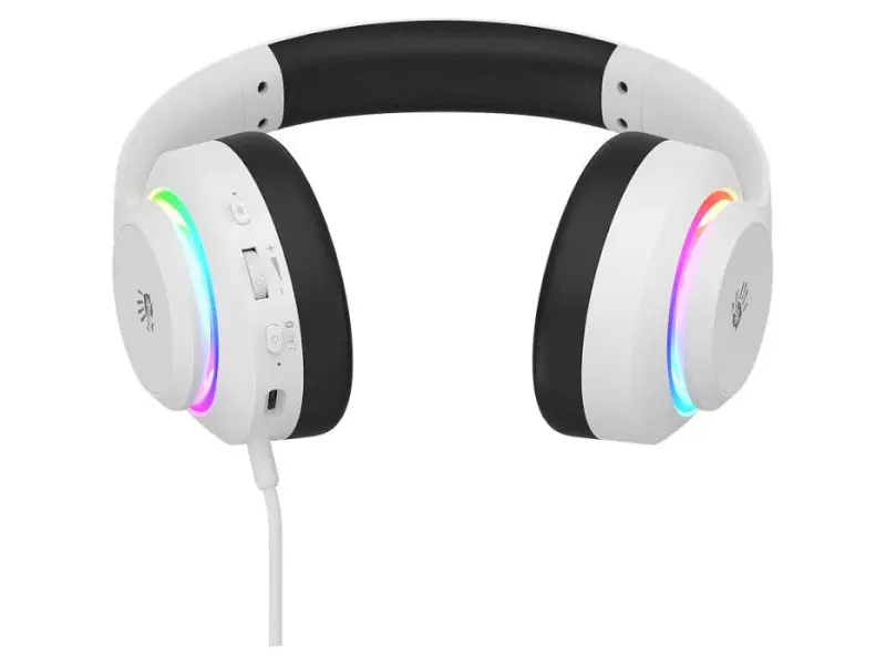 Навушники з мікрофоном A4Tech Bloody GR520 White - фото 3