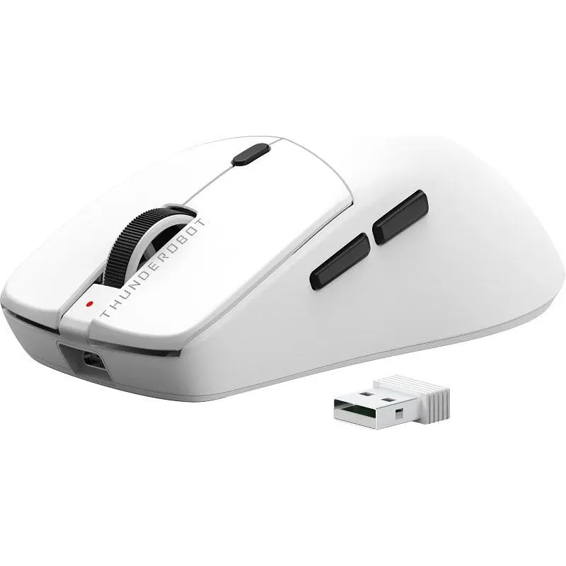 Миша Thunderobot NL6 Tril-Mode Wireless Mouse White [175913] - фото 5