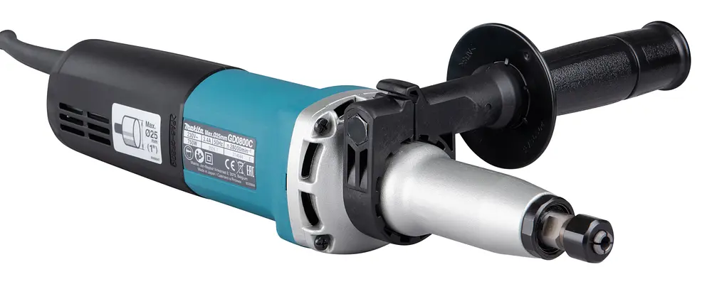 Шліфмашина пряма мережева Makita GD0800C (750 Вт, 6 мм, SJS, 7000-28000 об/хв) - фото 4