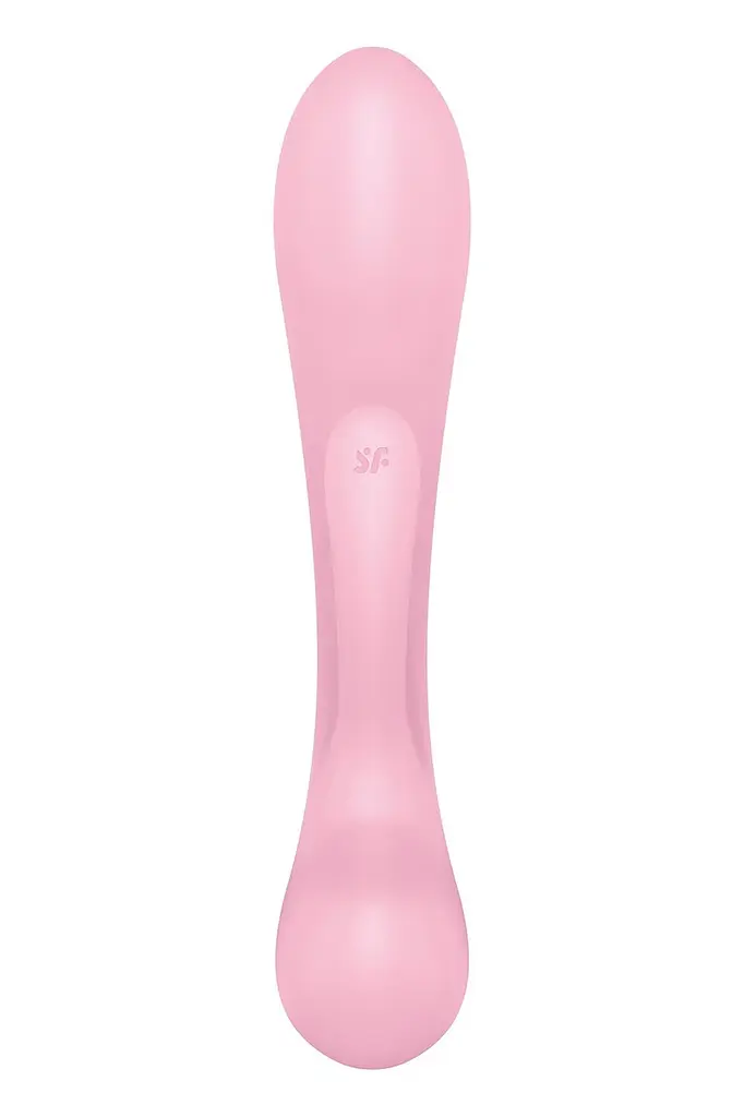 Вибратор-кролик Satisfyer Triple Oh 24 см розовый - фото 4
