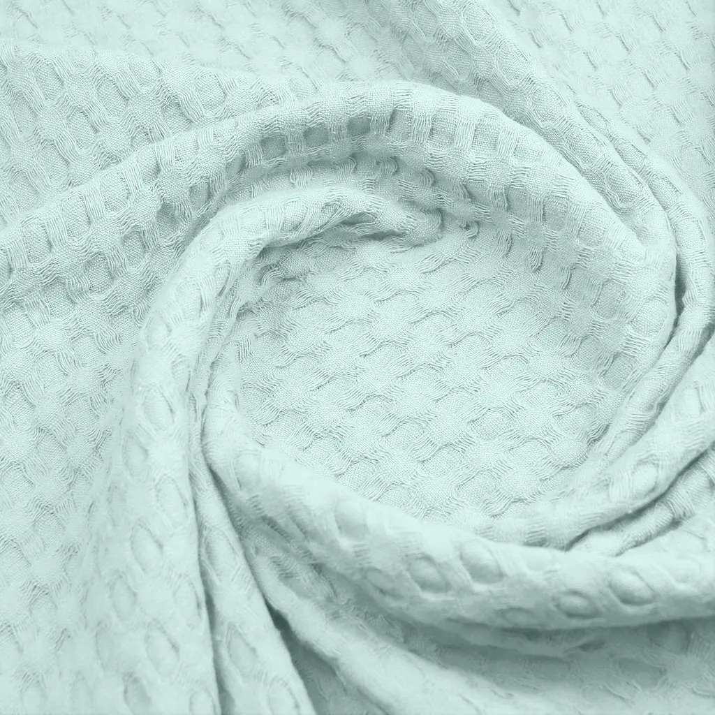 Плед-покрывало Cosas Mint Waffle Weave 160х230 см мята (Blanket_04Mint_WaffleWeave_160x230) - фото 4