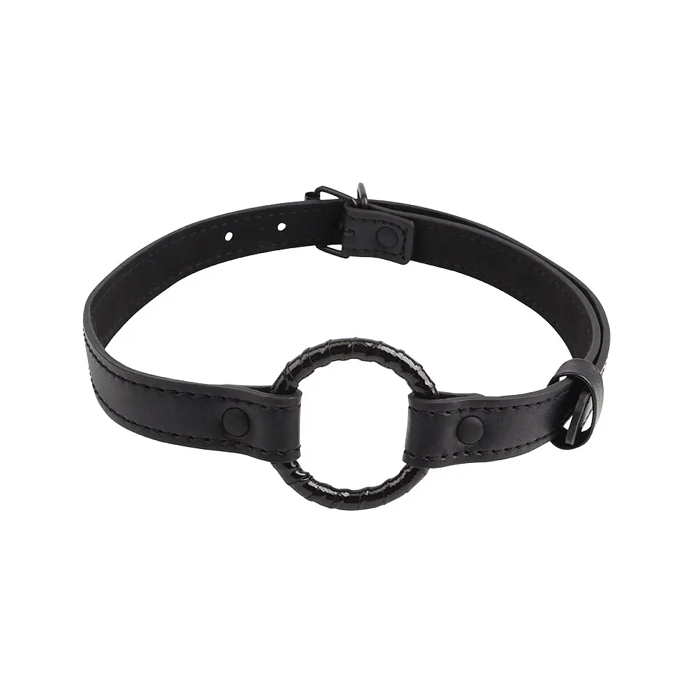 Кляп кільце Black Metal O-Ring Gag Fierce Euphoria Chisa - фото 2