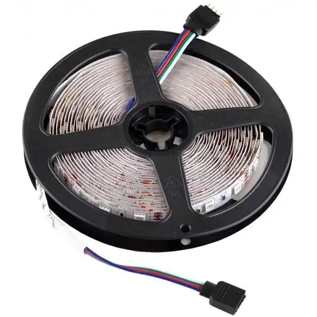 Светодиодная RGB-лента Venom SMD 5050, 5 м 12 V IP20 RGB (VST-5050120600-RGB) с пультом и блоком питания - фото 4