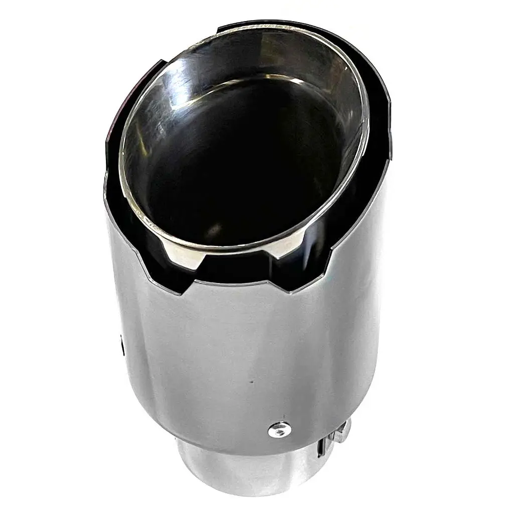 Насадка на глушник Vitol 153x64x89 мм Хром (НГ-1128) - фото 4