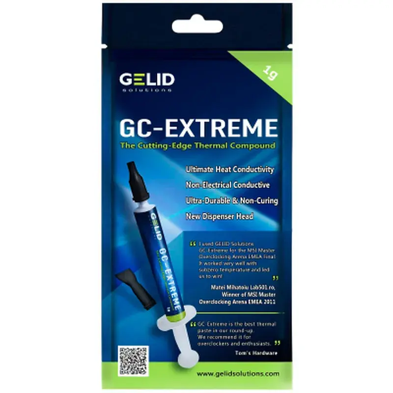 Термопаста Gelid Solutions GC-Extreme 1g (TC-GC-03-D) - фото 2