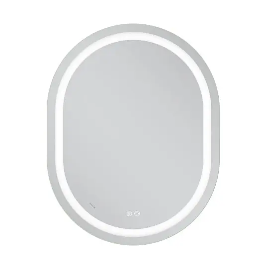 Дзеркало Mixxus Premium ELLIPSE MV05-90x70-REVERSE (LED Touch, Anti-fog (3-6,5kK)) (MP6644) - фото 2