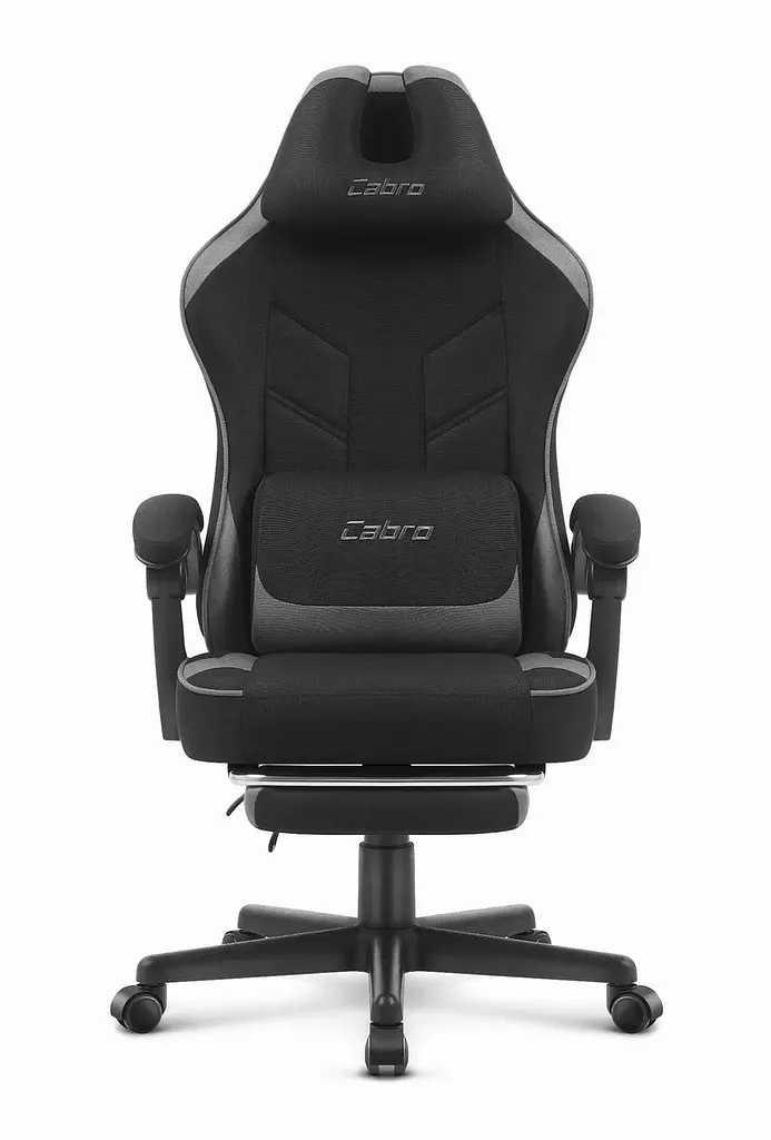 Кресло Cabro C504 Black-Grey ткань - фото 2