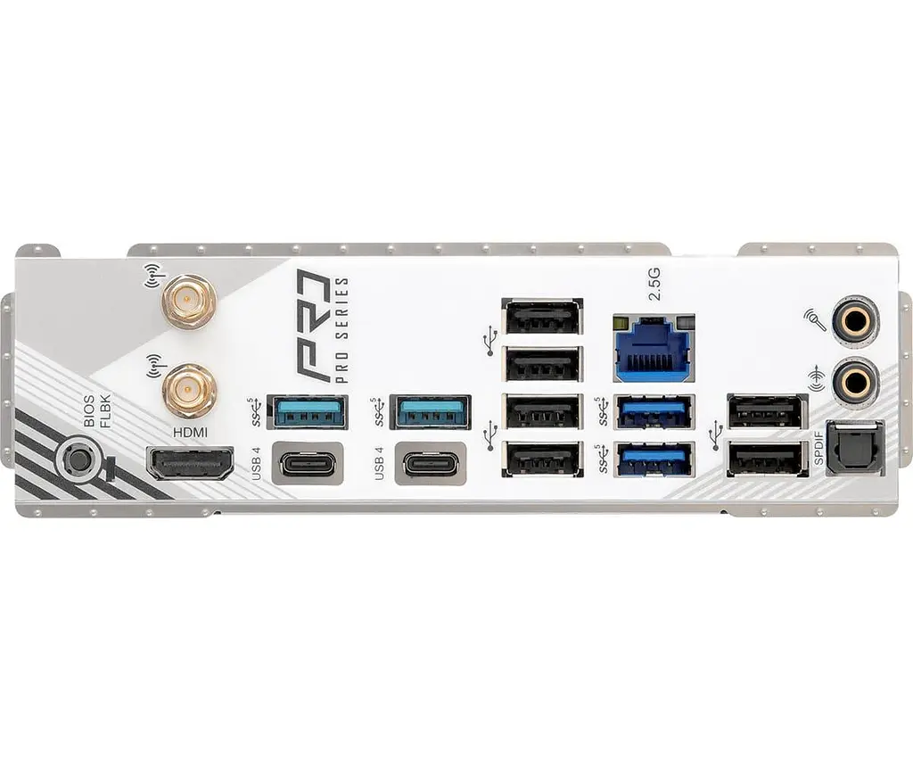 Материнська плата AsRock X870 PRO RS WIFI (X870 PRO RS WIFI) (Socket AM5, AMD X870, ATX) - фото 4