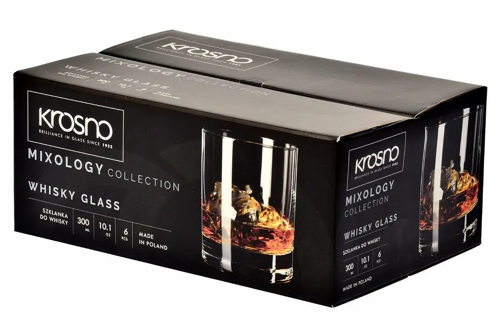 Набір келихів для віскі Krosno Mixology, скло, 300 мл, 6 шт. (898889) - фото 3