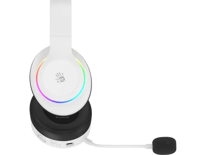 Навушники з мікрофоном A4Tech Bloody GR520 White - фото 9