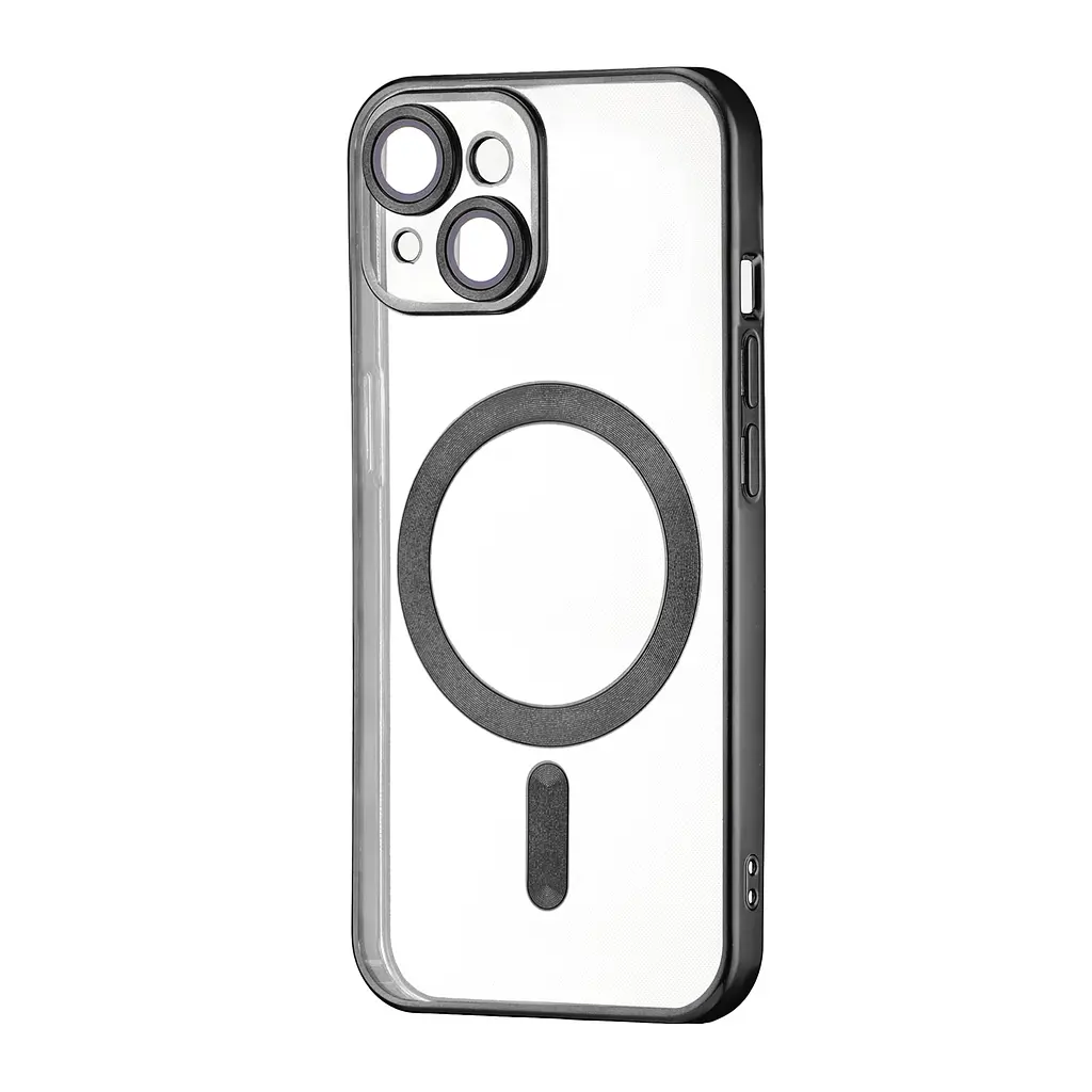 Чохол Ductil Metallic Edge with MagSafe (Protected Camera & Lens) iPhone 14 Black