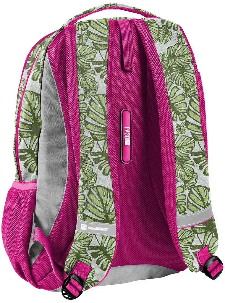 Рюкзак жіночий Paso Barbie Tropical Leaves BAL-2808 25L Різнокольоровий - фото 2