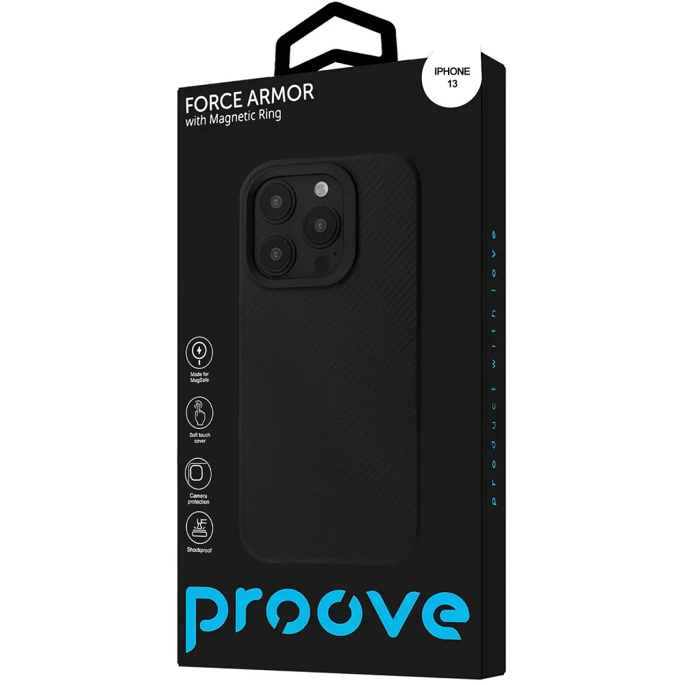 Чохол Proove Force Armor Case with Magnetic Ring iPhone 13 - фото 2