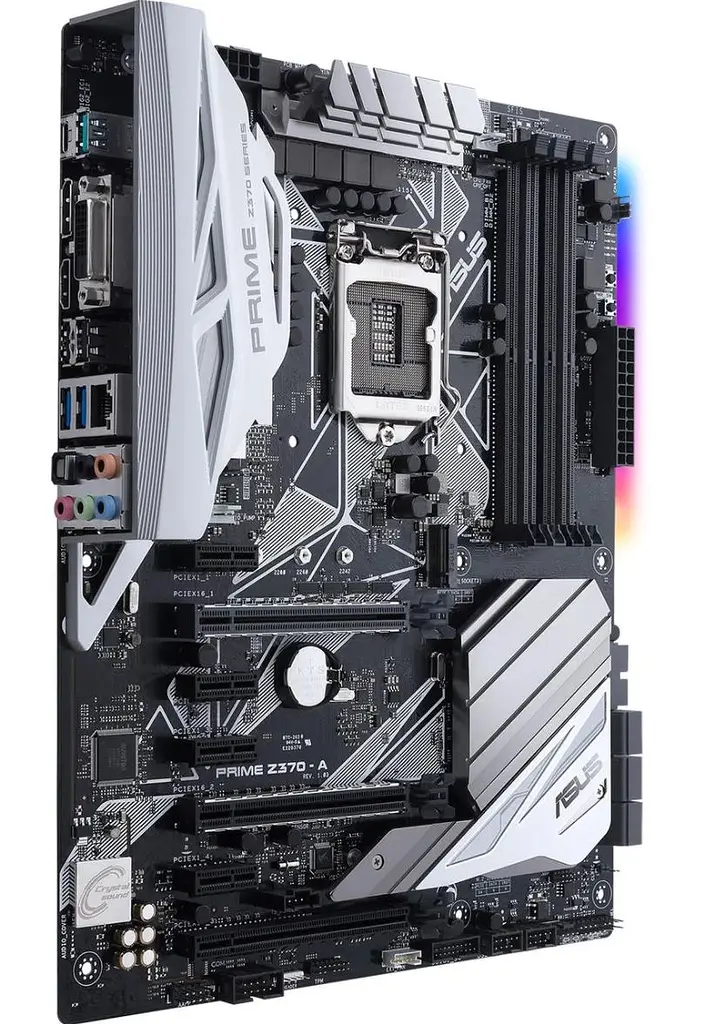Материнська плата ASUS Prime Z370-A (Prime Z370-A) (Socket 1151 v2, Intel Z370, ATX) Б/в - фото 2