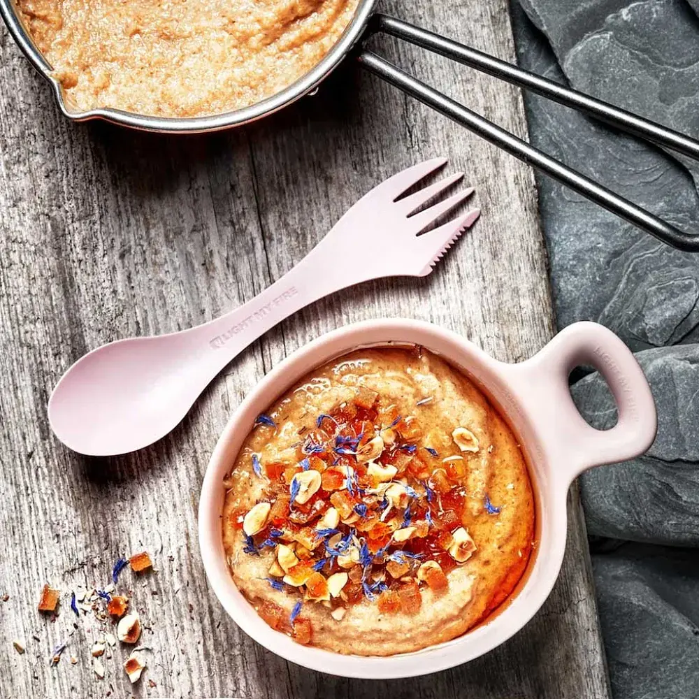 Ловилка Light my fire Swedish Spork original 2-pack hazyblue/dustypink - фото 3