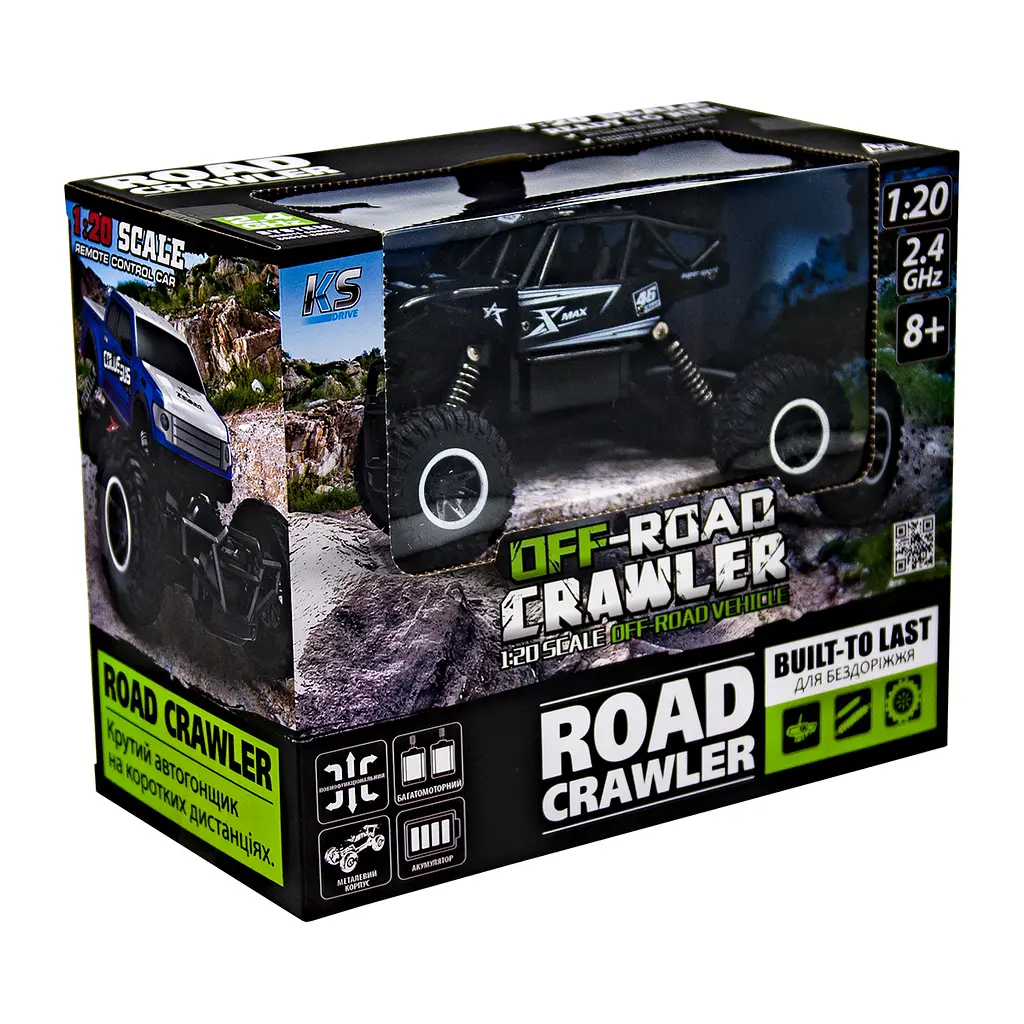 Машинка на радіокеруванні Sulong Toys Off-Road Crawler Rock Sport чорний (SL-110AB) - фото 10
