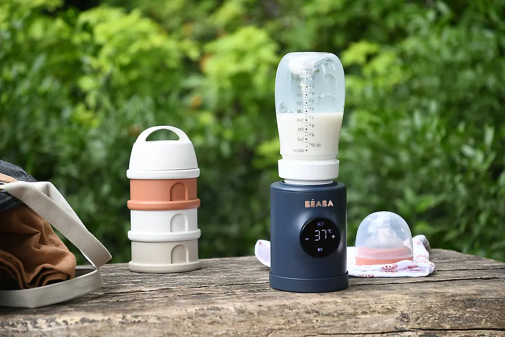 Подогреватель детских бутылочек Beaba Milk Nomad портативный синий - фото 9