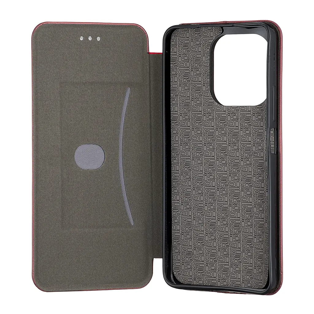Чохол-книжка Standart Xiaomi Redmi Note 13 4G Wine Red - фото 2