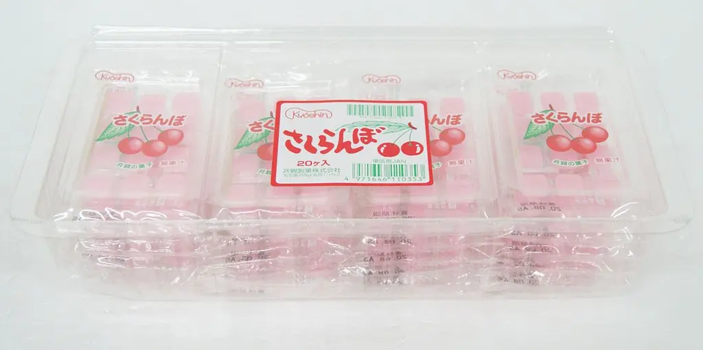 Японські жувальні цукерки Kyoushin Cherry Mochi Candy 15г - фото 6